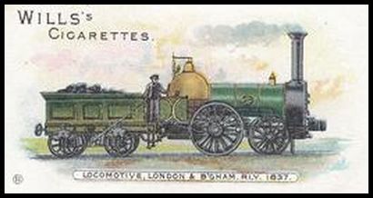 01WLRS 11 Locomotive, London & B'ghm Rail, 1837